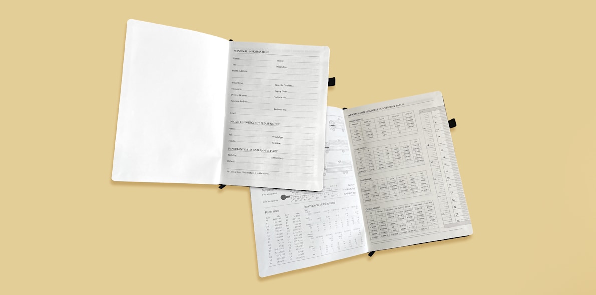 A5 Hard Bound Diary VistaPrint